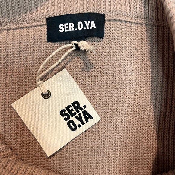 SER.O.YA NWT Alora Skirt color natural size medium - Picture 6 of 8